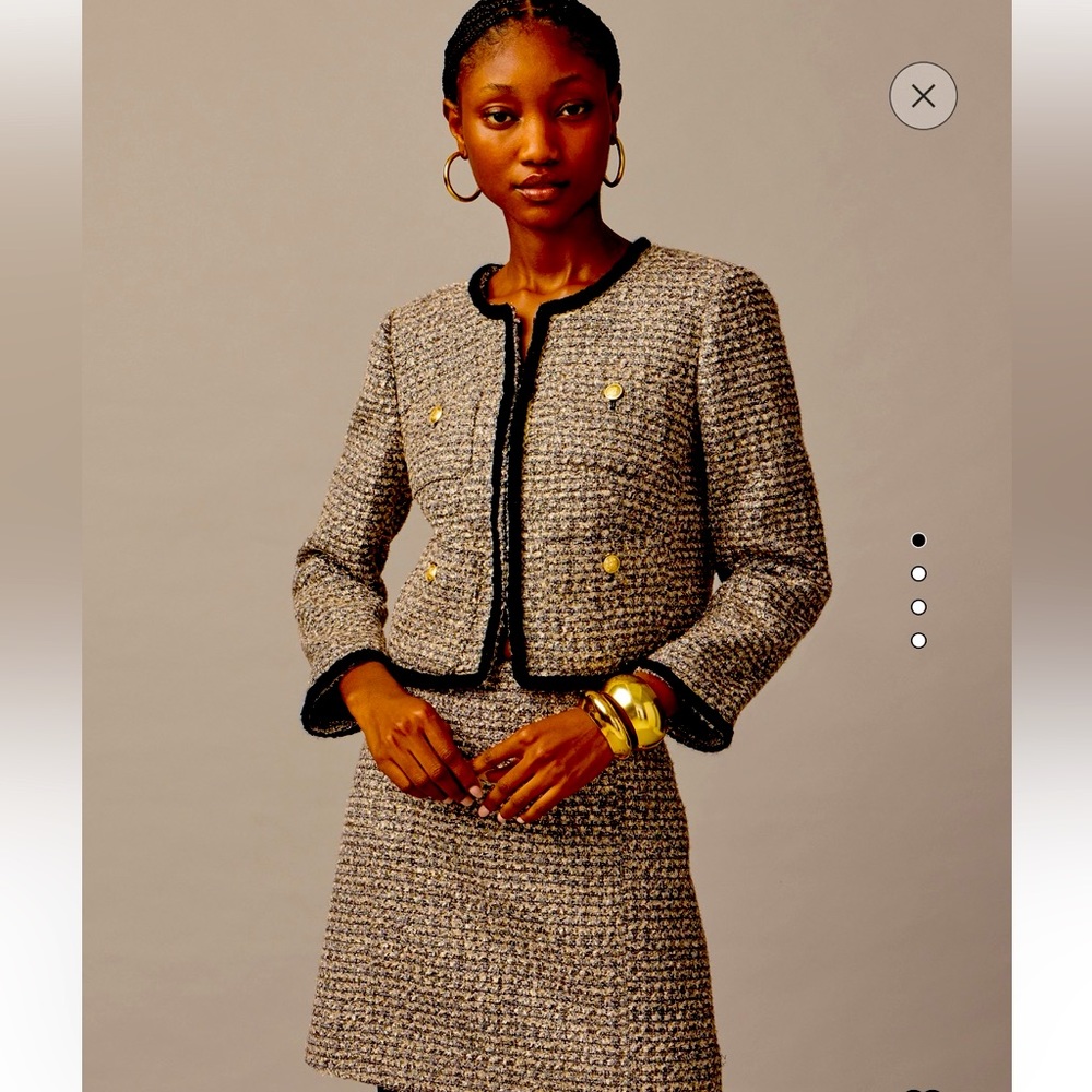 NWT Louisa Lady jacket in Tinsel